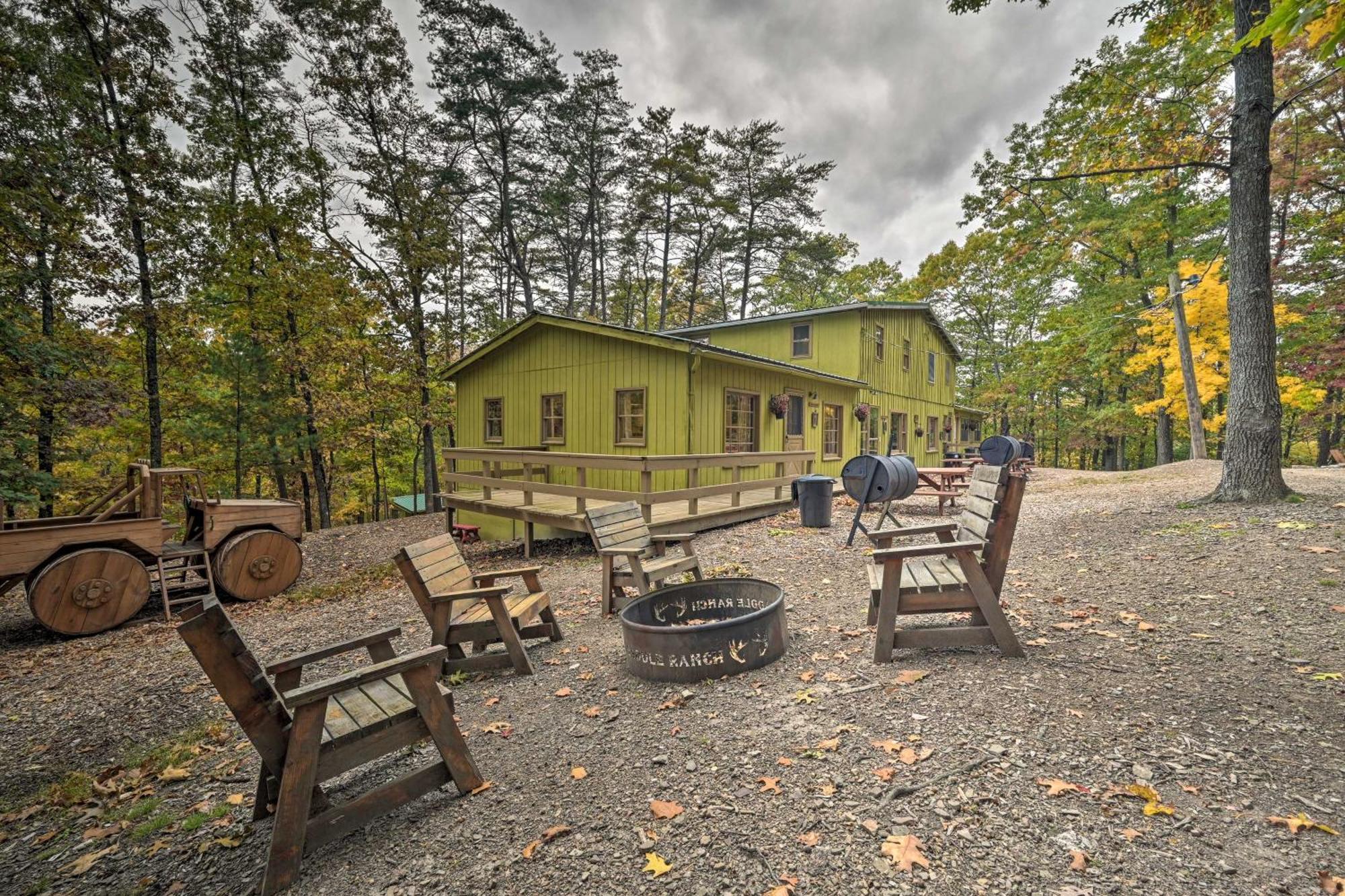 Lone Ranger Cabin With 50 Acres By Raystown Lake Huntingdon Exteriér fotografie